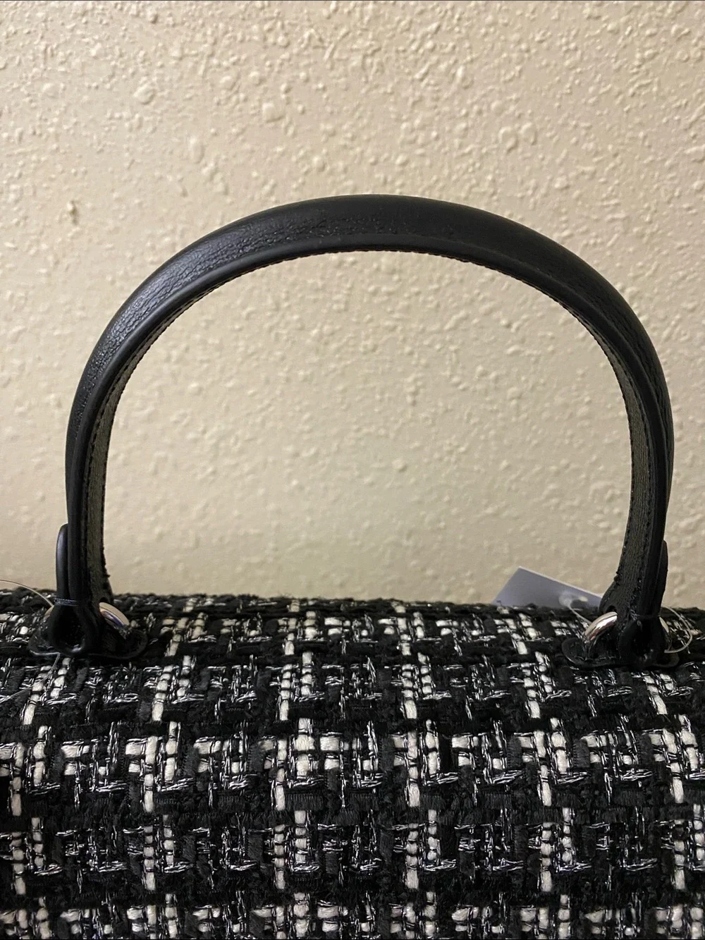 Kate Spade Katy Tweed Medium Top Handle Satchel NWT